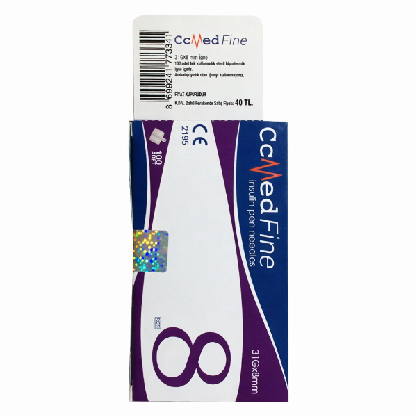 Ccmed Fine İğne Ucu 8 mm